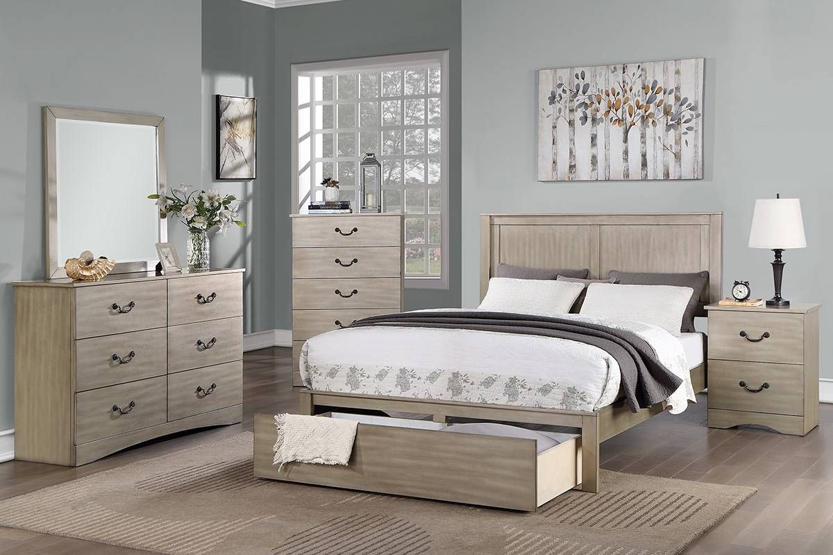 Sunderland Platform Bed With Storage