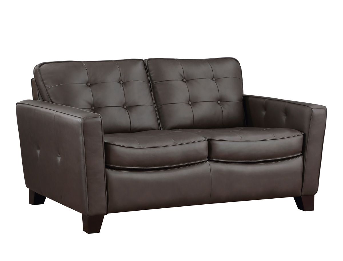 Talon Top Grain Leather Love Seat