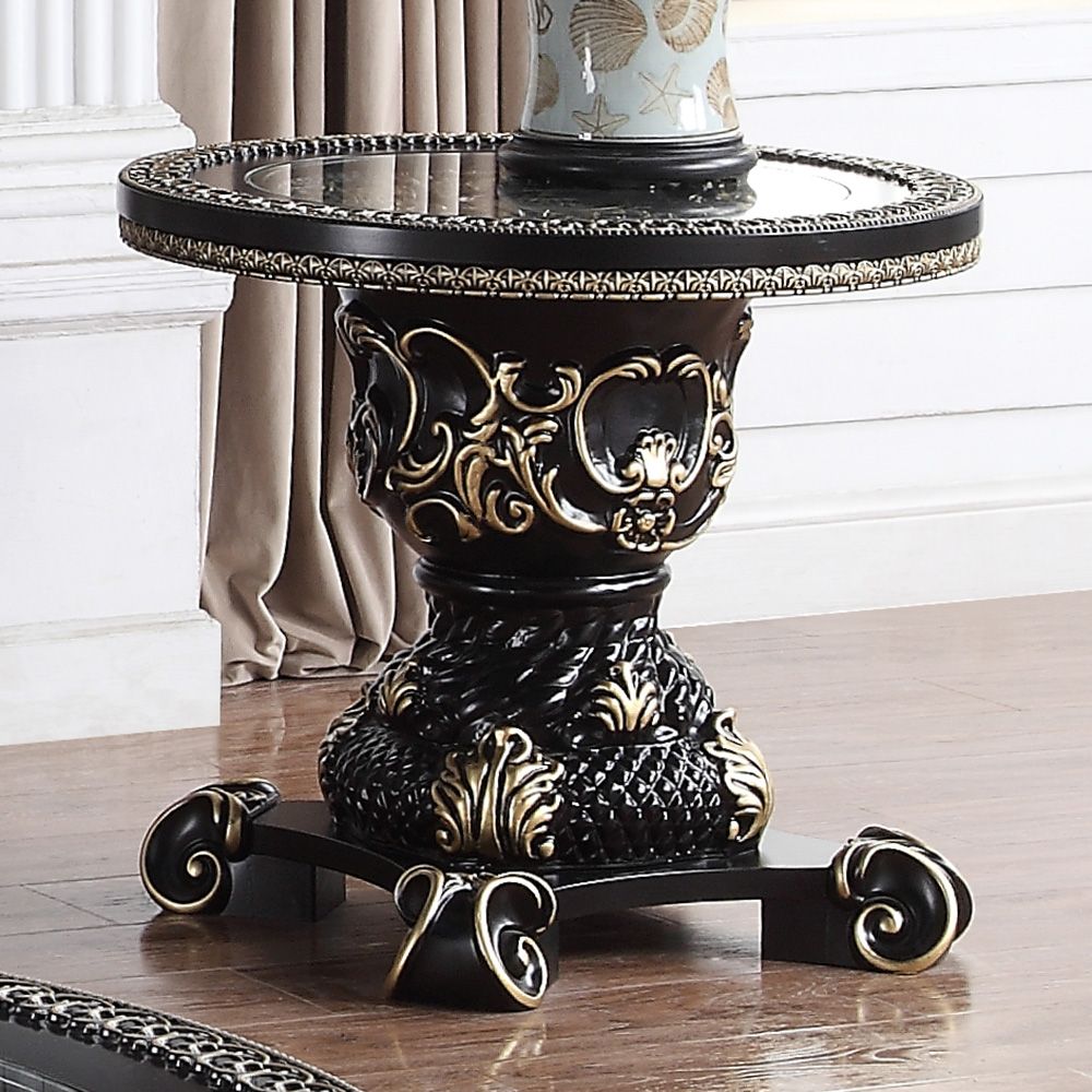 Tarun Luxury Victorian Style End Table