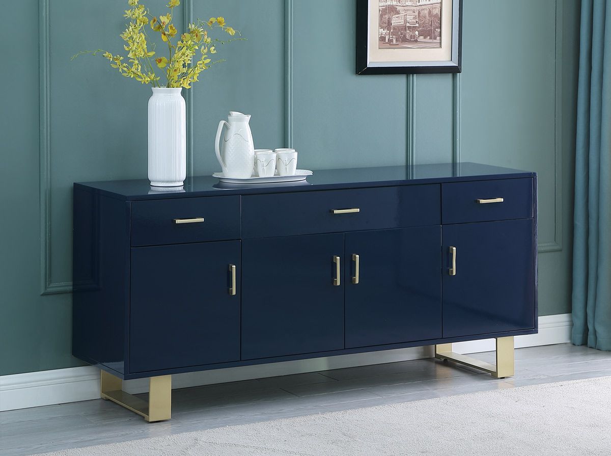 Toluka Navy Lacquer Sideboard