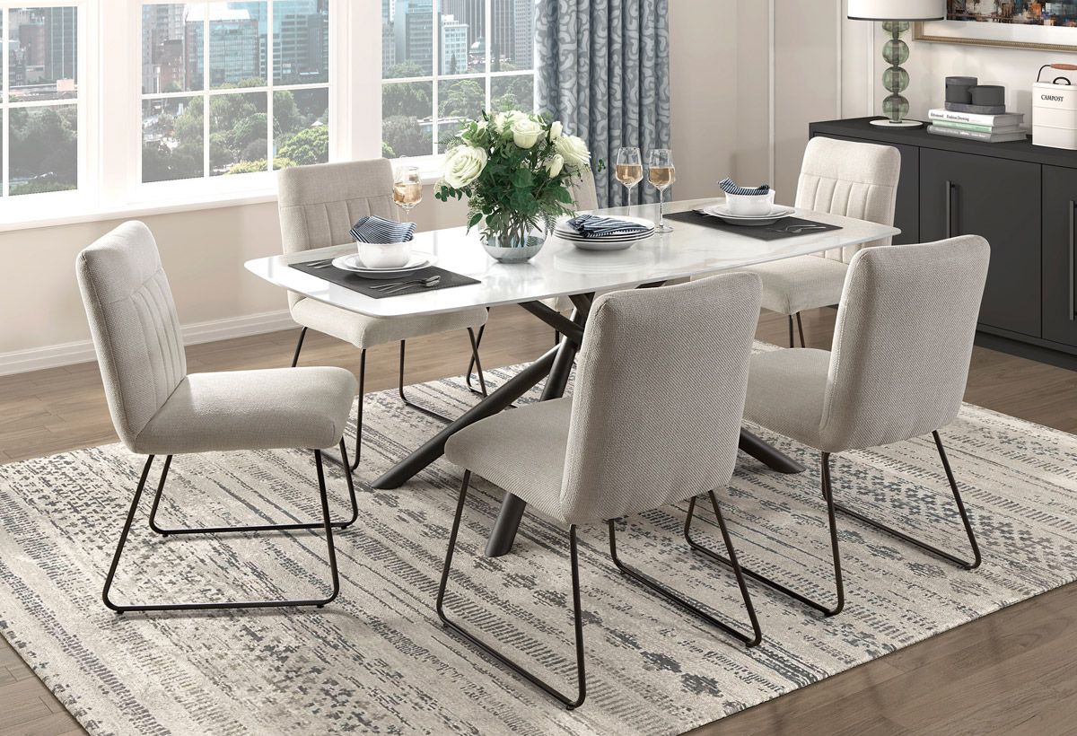 Tommy 7-Piece Dining Table Set