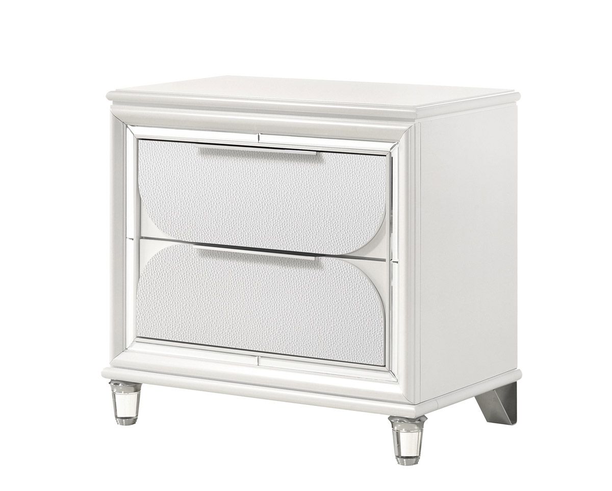 Treviso White Night Stand