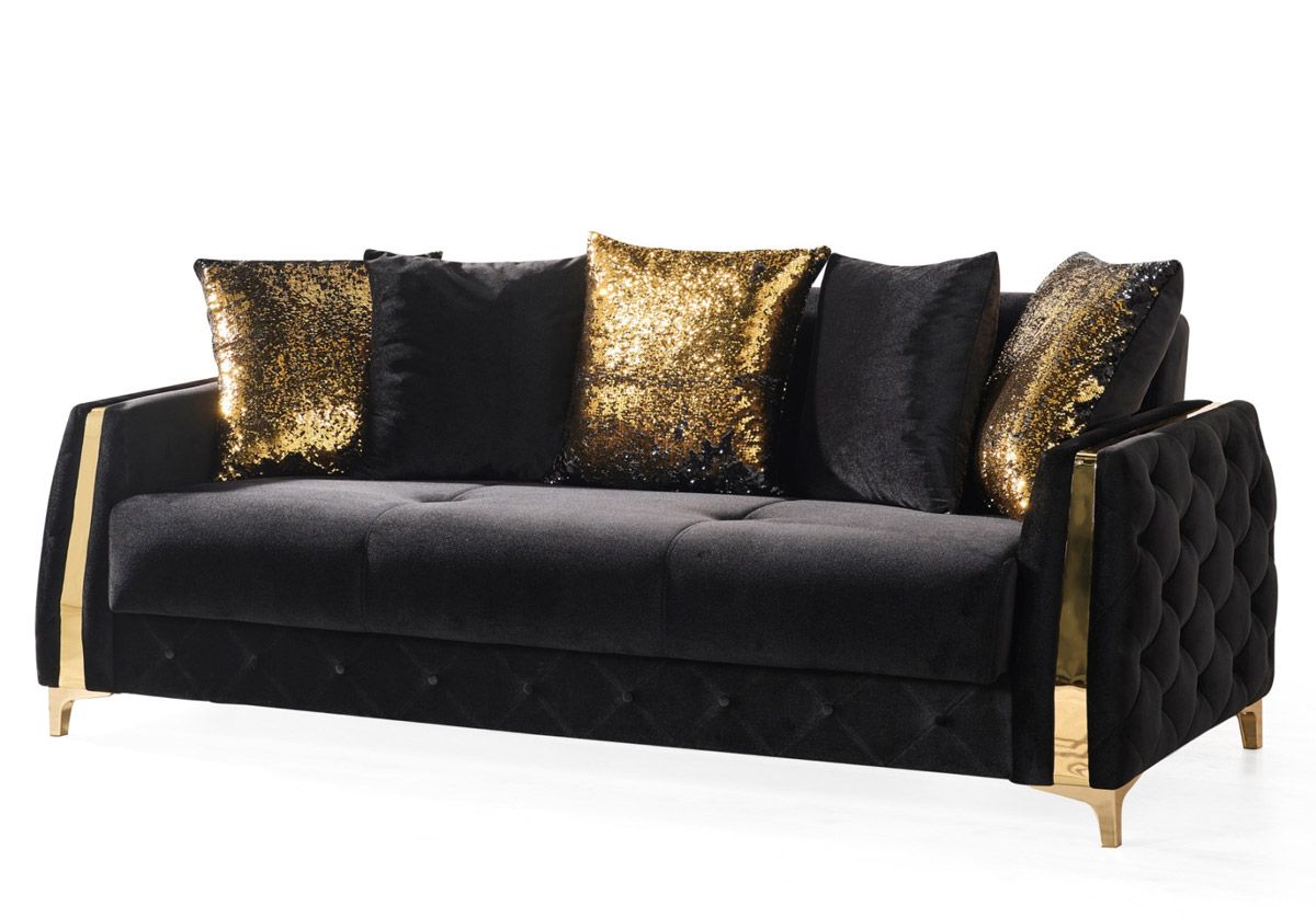 Tucker Black Sofa Bed