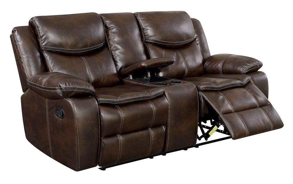 Tyler Dual Recliner Love Seat With Console