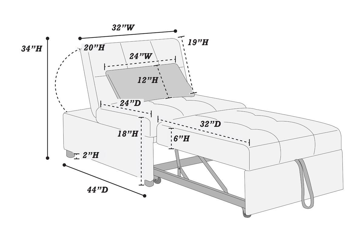 Urien Chair Dimentions