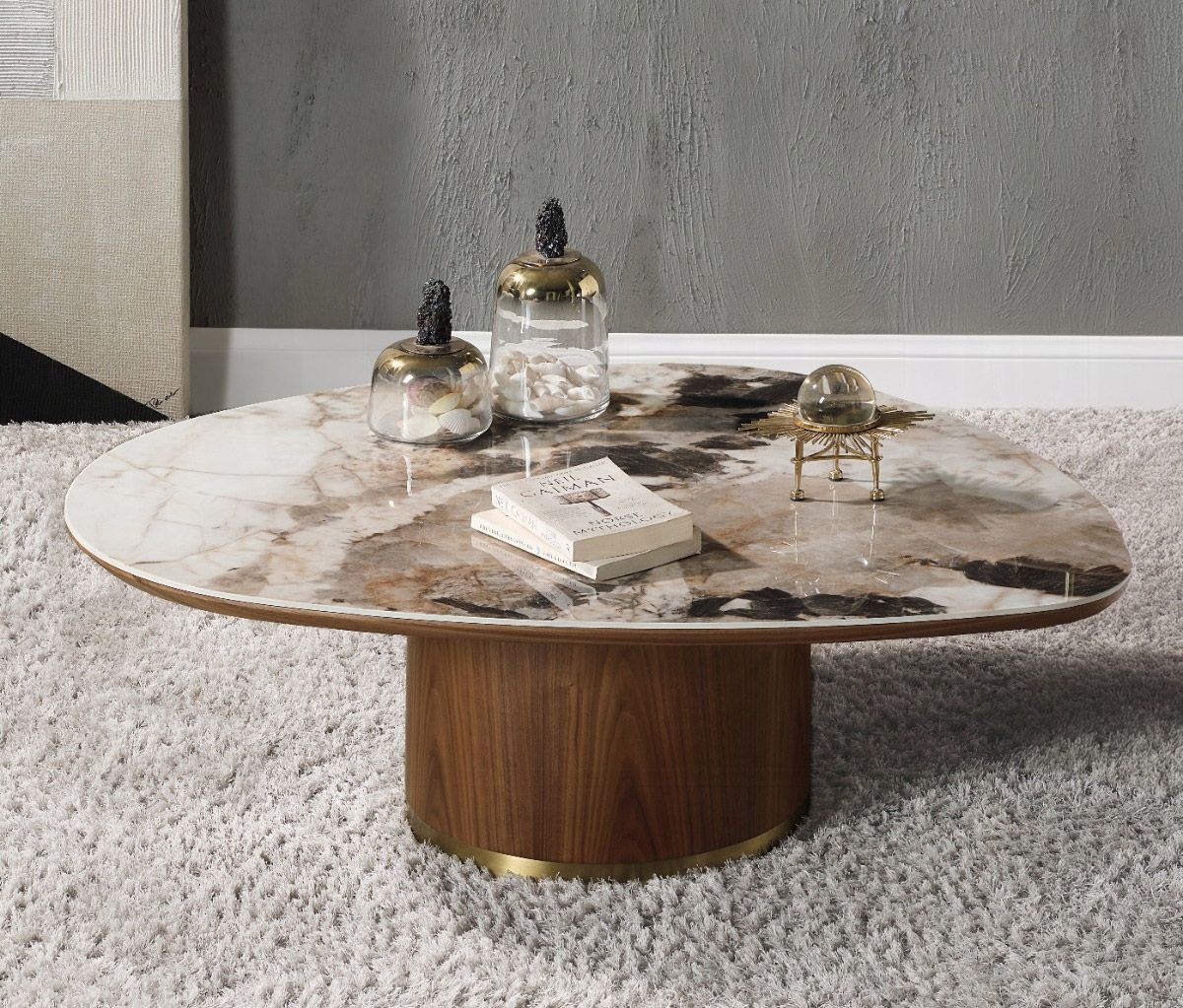 Valor Ceramic Top Coffee Table