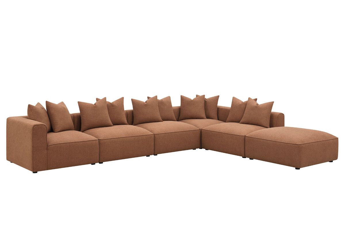 Vega Terracotta Modular Sectional