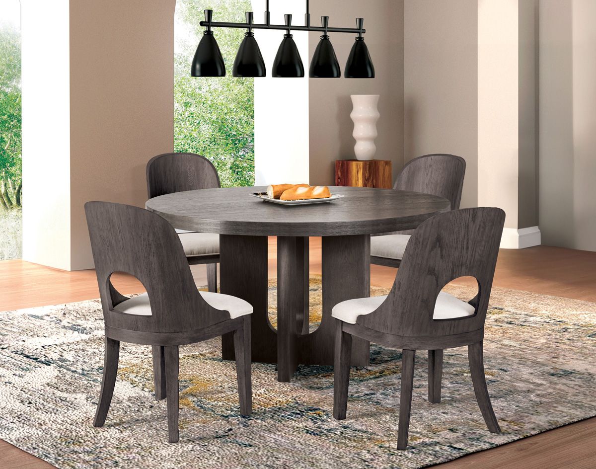 Velen 5-Piece Round Dining Table Set