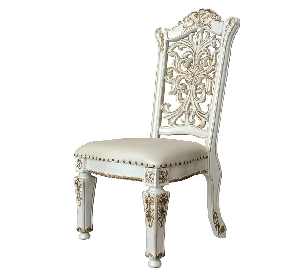 Vendome Pearl White Dining Chair