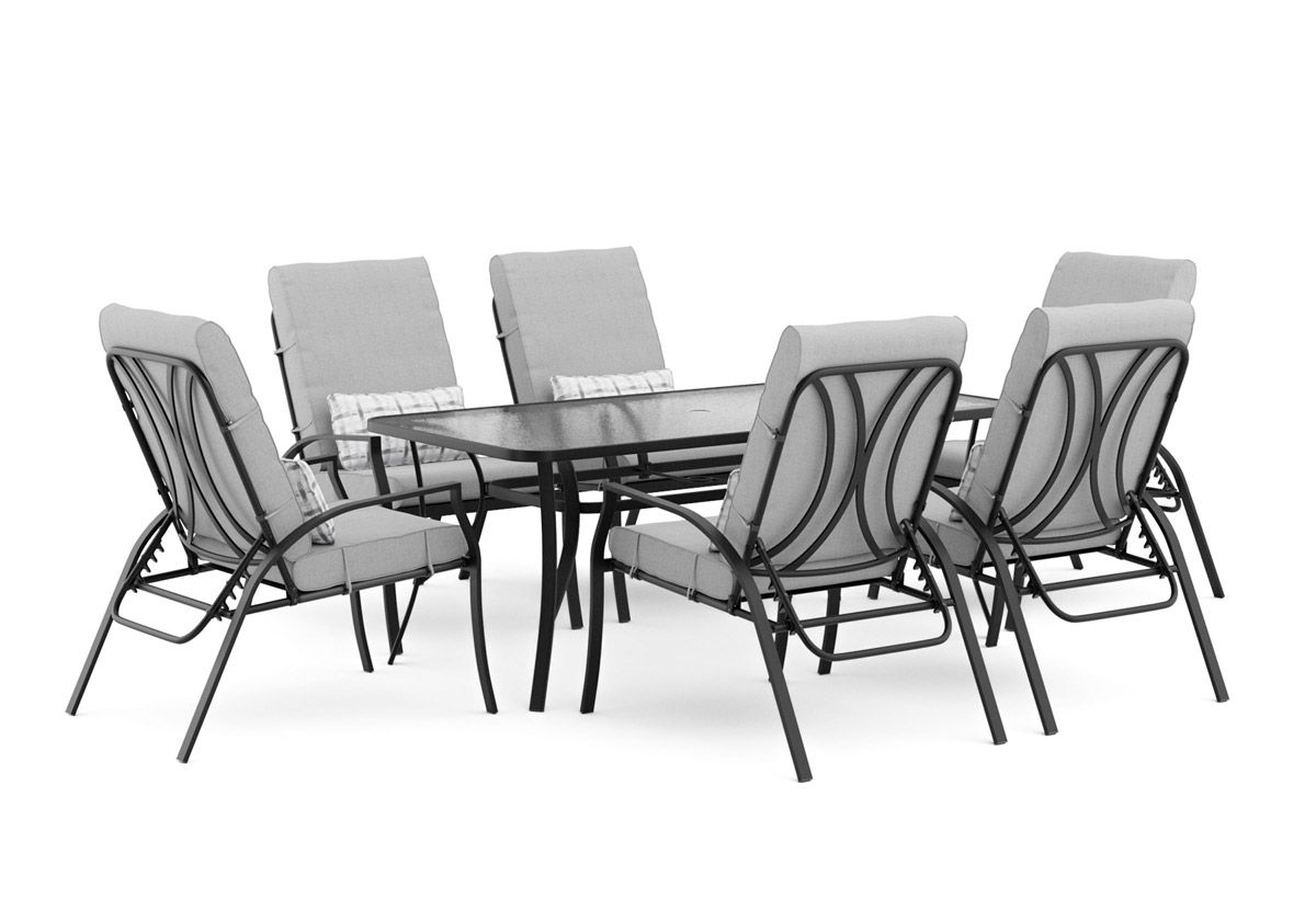 Ventura 7-Piece Outdoor Dining Table Set