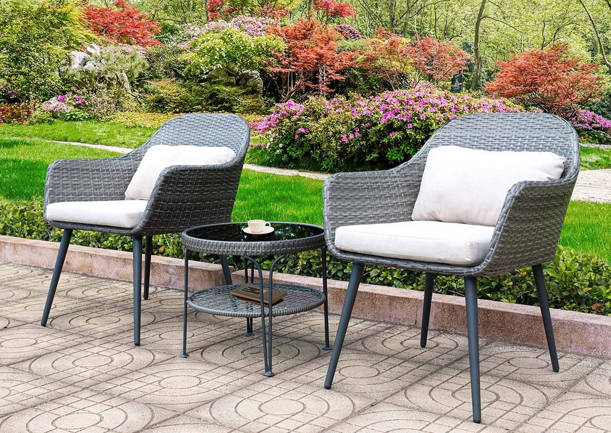 Vilonia 3-Piece Outdoor Chair Set