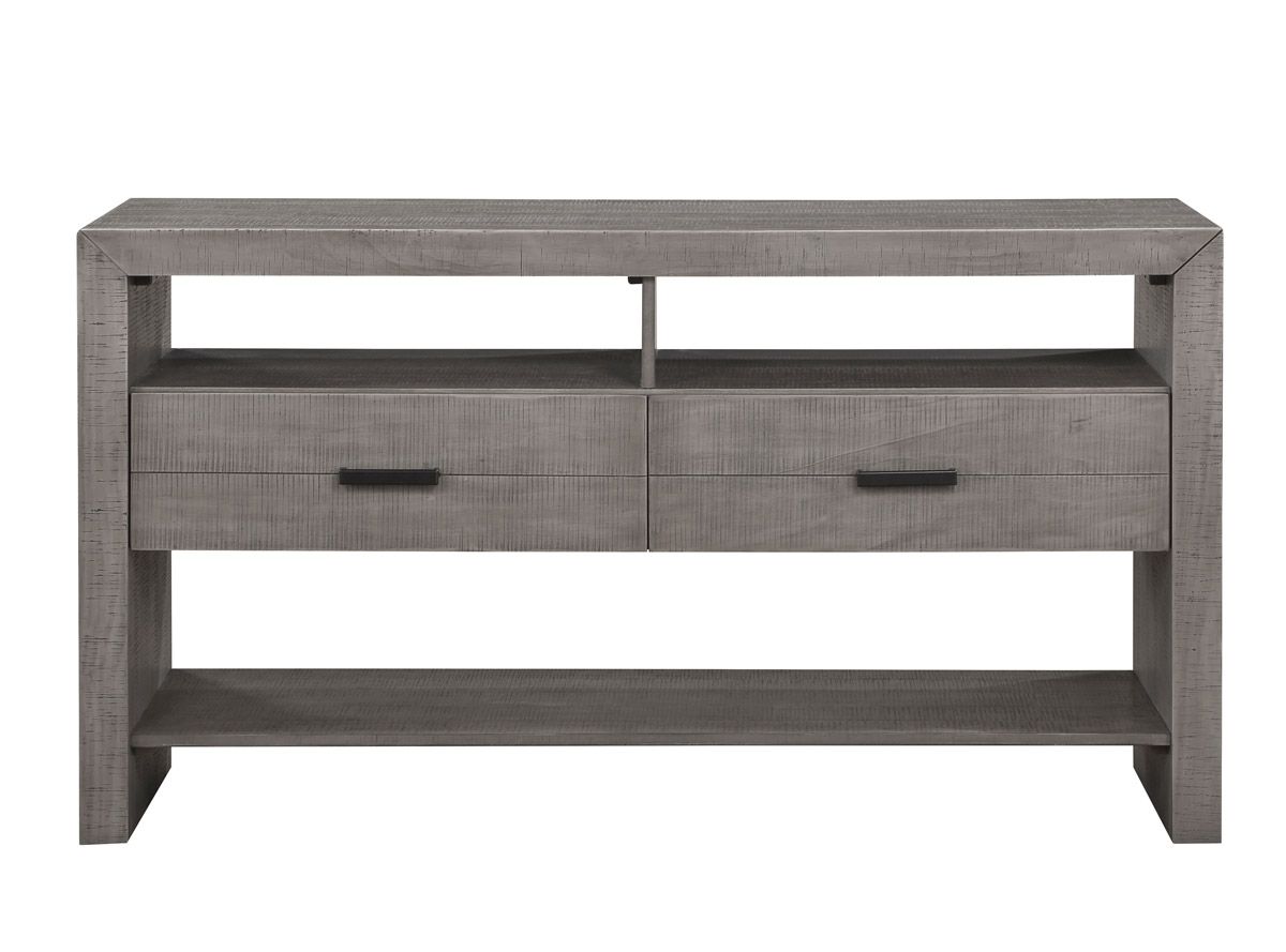 Vince Rustic Grey Sideboard