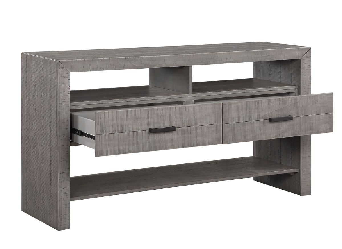 Vince Rustic Grey Sideboard Drawers