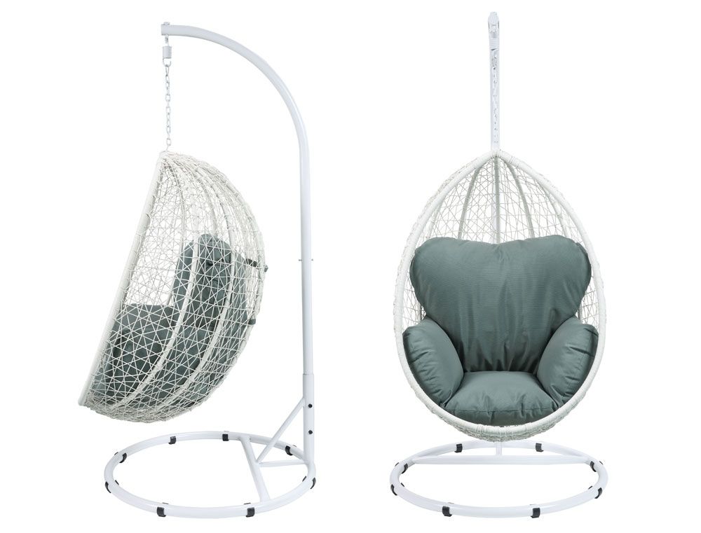 Viro White Swing Chair