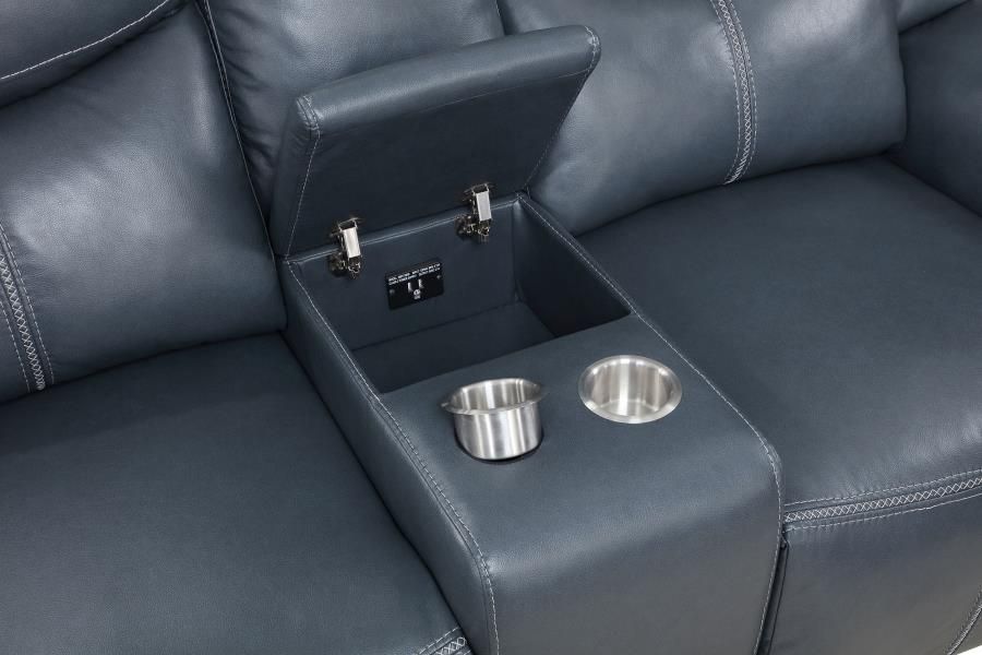 Walter Recliner Loveseat Console