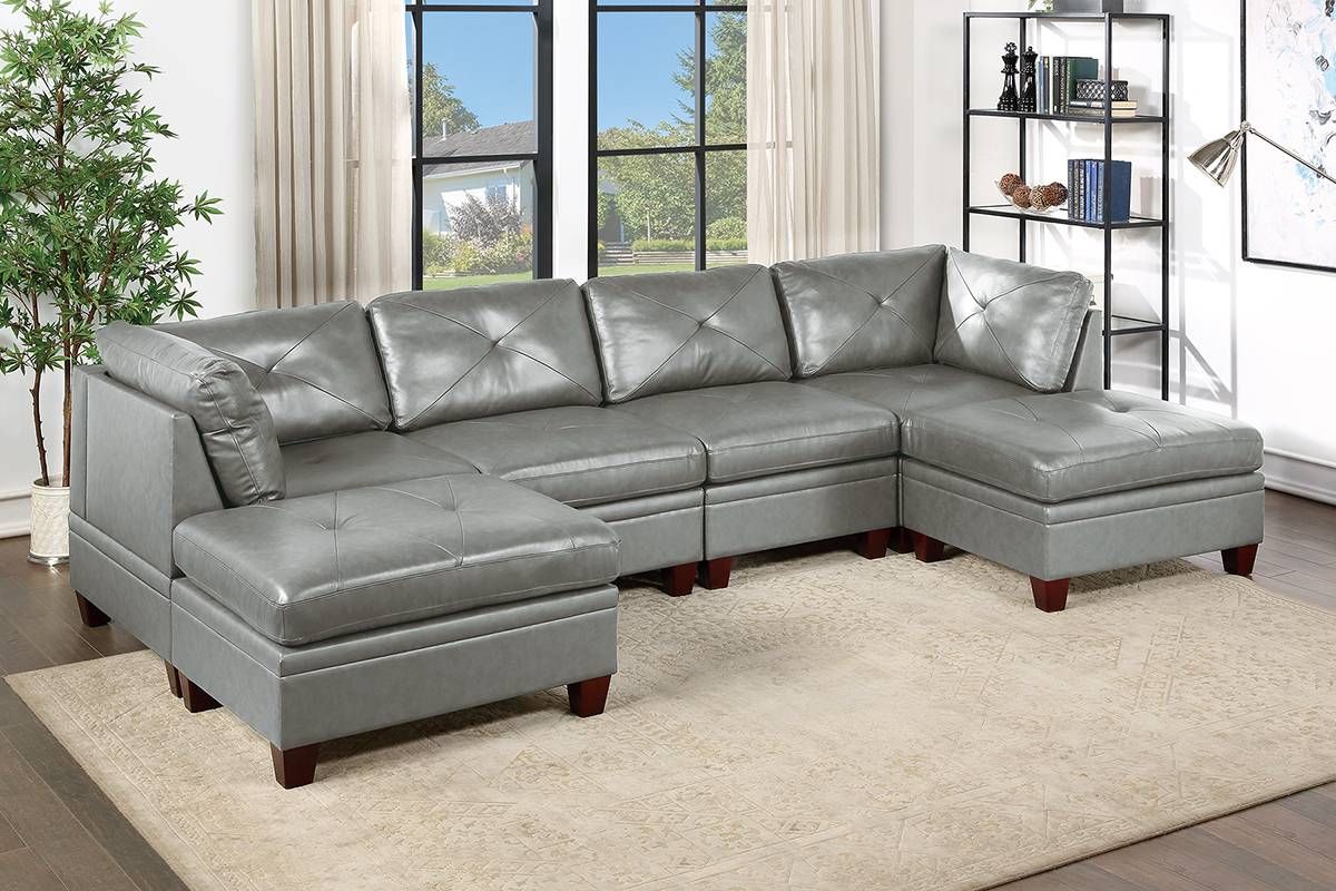 Weston Sectional Set With 2 Ottomans