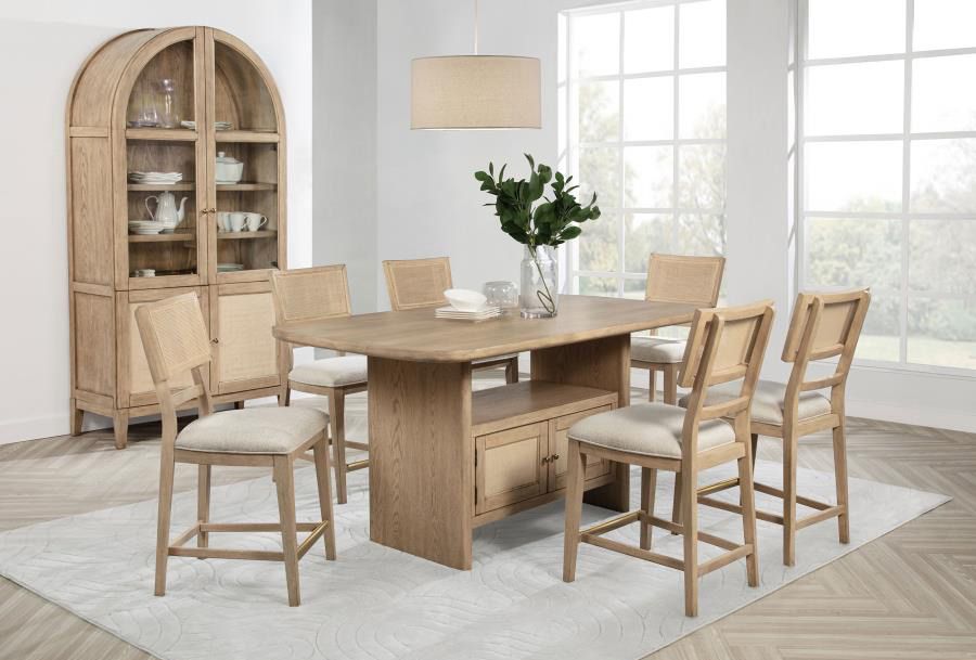 Wieland 7-Piece Counter Height Table Set