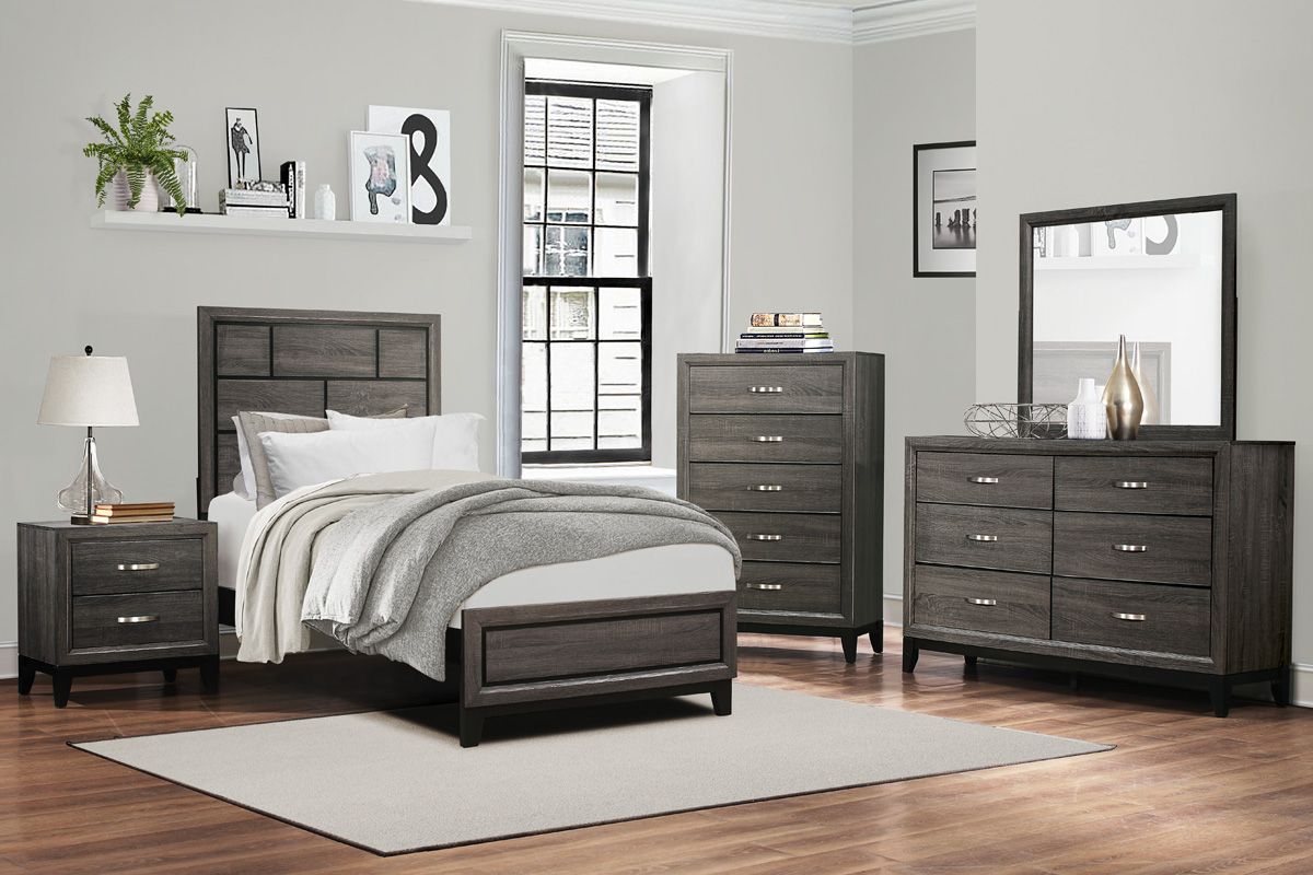 Williams Rustic Grey Youth Bedroom Set