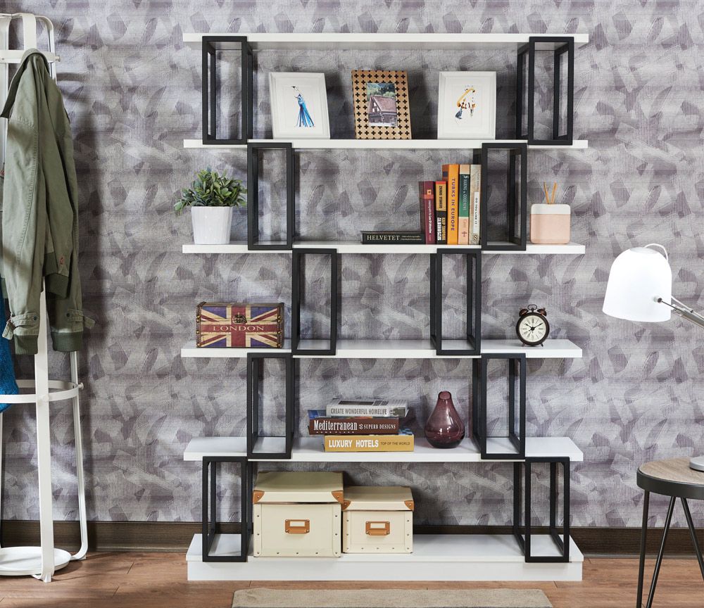 Zack Modern Style Display Bookcase