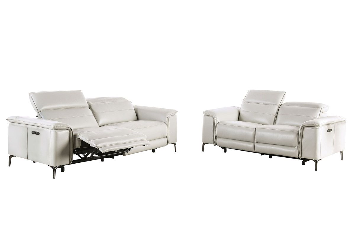 Zane Power Recliner Sofa And Loveseat