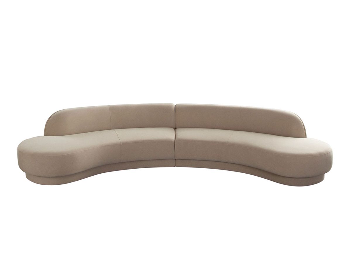 Ferrao Curved Sofa