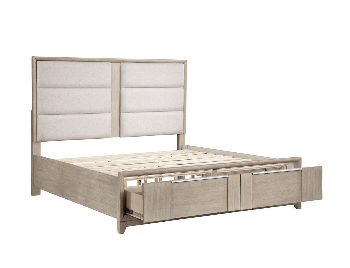 Zena Bed With Storage Drawers