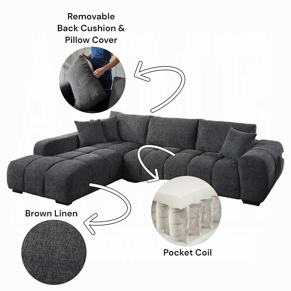 Zorga Modern Sectional Construction