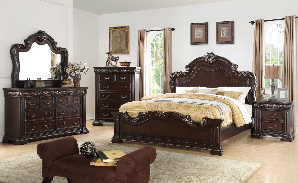 Mollai collection king deals bed