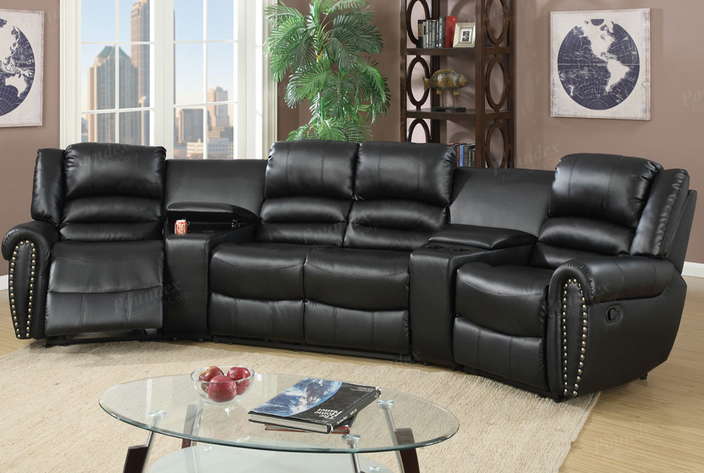 theater reclining sectional